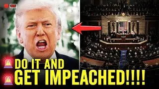 Trump LOSES IT as HIS OWN PARTY threatens IMPEACHMENT