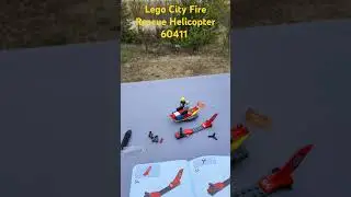 Lego City Fire Rescue Helicopter 60411 #campingwithbricks #jdpbuilds #lego #legocity
