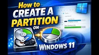 How To Create  Hard Disk Partition In Windows 11 #operatingsystem #windows #harddiskpartition