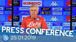Milan - Napoli, la conferenza stampa di Ancelotti - Ancelotti's press conference