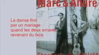 Marc et Andr&eacute; - Danse de mai (radio, 1954)