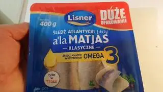 i Tesco Lisner Atlantic herring fillet Филе сельди атлантической buy in UK England 20191221