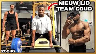 Joel Beukers Traint Met NK Powerlifter Tyrese