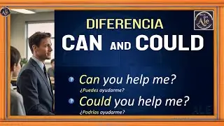 🧠 How to use CAN and COULD in English | Differences, examples