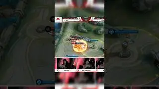 RRQ DYRENNN JAW-DROPPING DEFANCE AGAINST GEEK FAM #mlbb #shorts