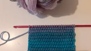 Point crochet tunisien