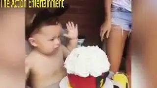 Katherine Webb shares video of son Tripp upset with his cake