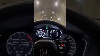 Honda Civic FE1 1.5 VTEC Turbo LPG 129 HP 120 km/h Sabit Anlık Yakıt T&uuml;ketimi
