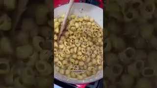 One-Pan Creamy Sausage Pasta with Peas 💖 #shorts #short #Your Bite