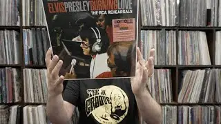 Elvis Presley - Burning Love - The RCA Rehearsals Unboxing Record Store Day April 22nd 2023 RSD