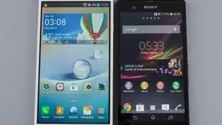 LG Optimus G Pro vs Sony Xperia Z