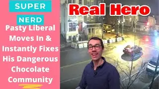 Pasty liberal geek moves into the hood & quickly makes it safer everyone in the community.