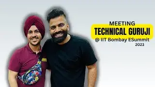 I met @TechnicalGuruji at IIT Bombay