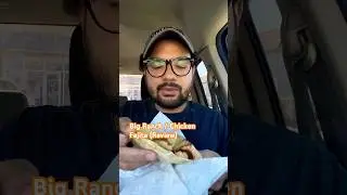 Whataburger Big Ranch Wrap / Chicken Fajita (Review) #review #food #foodie #whataburger #gym