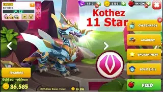 Upgrade Ancient Kothez to 11 Star-Dragon Mania Legends | Origin of wind Ancient Event | DML