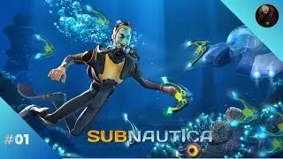 I Crash Landed On an Unknown Planet Covered With Water | Subnautica Ep. 1