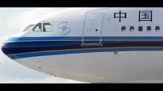 *SUPER CLOSE-UP* China Southern A330-323 - Takeoff from Melbourne Airport - [B-5951]