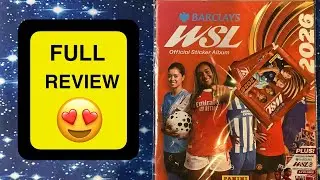 Официальная коллекция наклеек Barclays WSL 2026 от Panini (обзор)