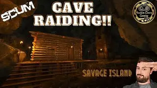 We Raided An Epic Cave Base In Scum, Base Raiding And Lockpicking Inside Caves (Savage Island)