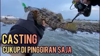 Cukup di Pinggiran saja untuk Strike Kerapu_Spot Casting Pantai Cipta_Semarang