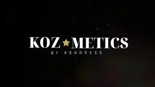 KozMetics By Kendress 2D Logo Animation