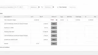 3) Kashflow: Match downloaded bank transactions