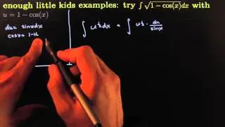 sqrt 1  cos x by u sub HD