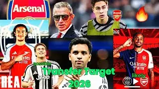 Arsenal January 2026 Transfer Target ✅And Rumours 👏