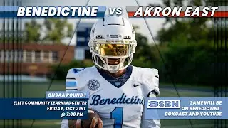 Benedictine Football vs Akron East: OHSAA Playoffs
