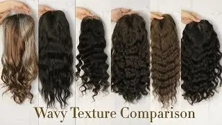 HAIR TOPPER| WAVY TEXTURE COMPARISON| UNIWIGS