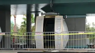 Disney Skyliner Gondola Door and Station Testing at Disney's Hollywood Studios