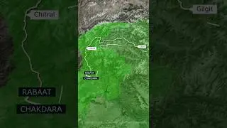 Dir, Chitral, GB Motorway #pakistan #maps #kpk #currentaffairs #facts #india