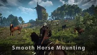 Smooth horse camera transitions (Mod for The Witcher 3)