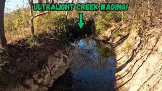 A perfect sunny day for CREEK wading!