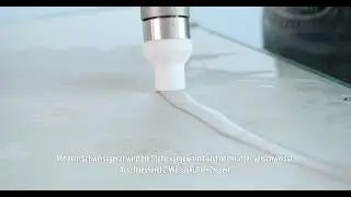 Kratzerreparatur - alkus Vollkunststoffpatte