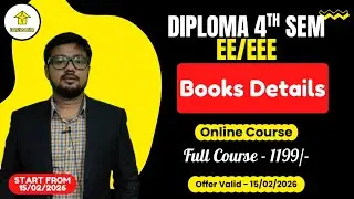 WBSCTE Diploma 4th Sem Books Details | EE/EEE | By Easy2Learning