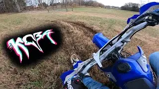KC34 // Making a Rut Track for my Pit Bike