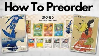 *NEW* Pokemon Stamp Collection Cards & How To Pre-order