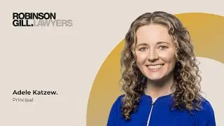 Adele Katzew, Principal - Robinson Gill Lawyers