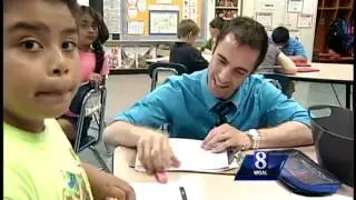 Elementary teacher introduces 'whole brain' learning