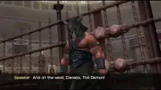 Gladiator Begins: Battle Arena - Custom Character vs Danaos