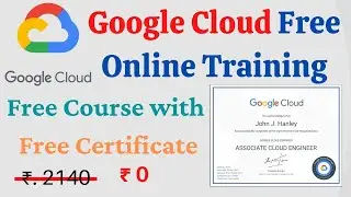 Learn google cloud with mentoring for free of cost, no extra skills required to apply Limited time!!