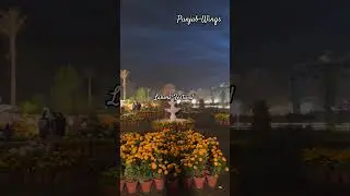 Flower Festival in Lahore 2024 #festival #lahore #park #viral #pakistan #night