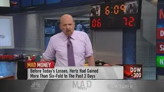 Jim Cramer: Investors need to understand risks of buying stock in bankrupt companies like Hertz