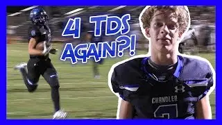 🔥 4 TDs Again?! 🔥 Drake Anderson is just UNBELIEVABLE against Undefeated #1 AZ Ranked Perry HS!