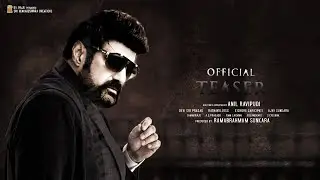 Balakrishna -Anil Ravipudi Movie Intro First Look Teaser | Nandamuri Balakrishna | Anil Ravipudi