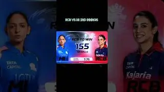 mi vs rcb highlights 😮🔥 #trending #cricket #trendingshorts #viral #wpl