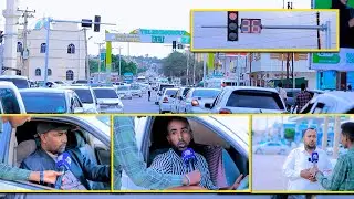 Siddee reer Hargeysa uga falceliyeen Ishaarooyinka 'Traffic light-ka' lagu xidhay waddooyinka.
