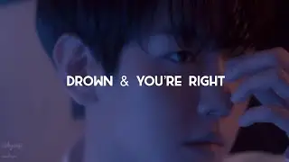 drown x you&rsquo;re right / BAEKHYUN EXO ft. Doja Cat, The Weeknd / mashup