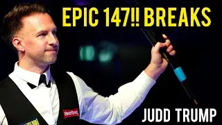 Every shot of Judd Trump's EPIC 147 Breaks!